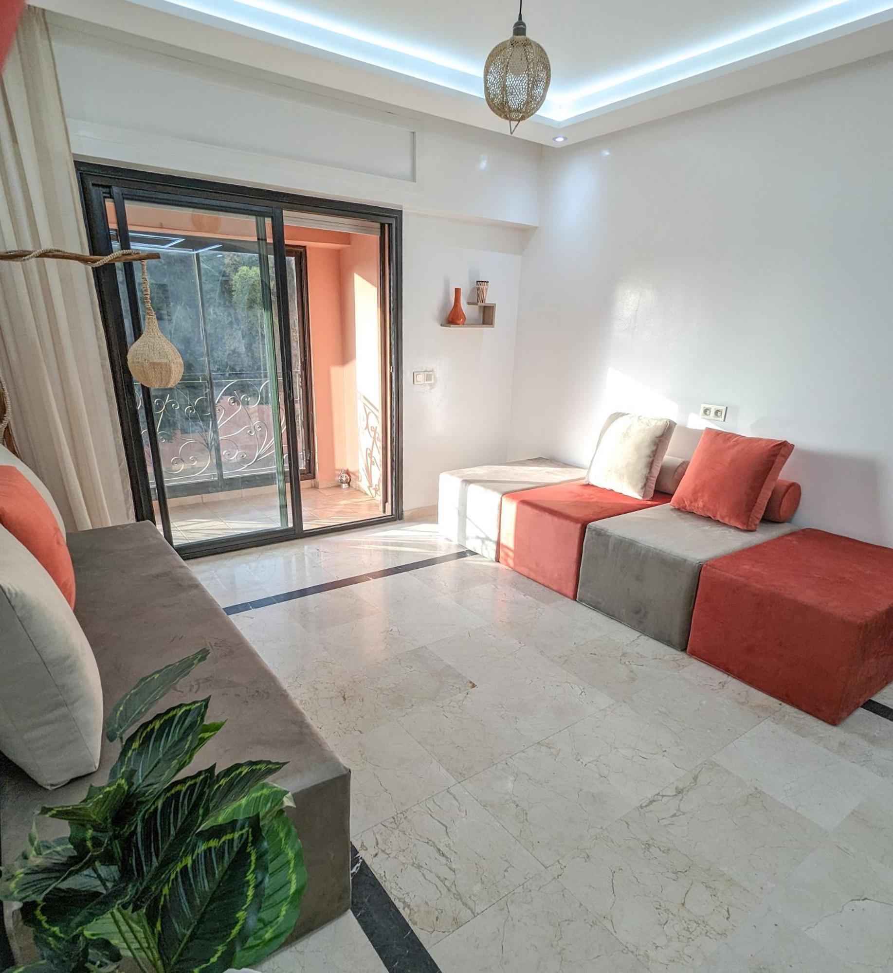 Apartement Panoramic View Majorelle Garden With Pool Marrakesh Exterior foto