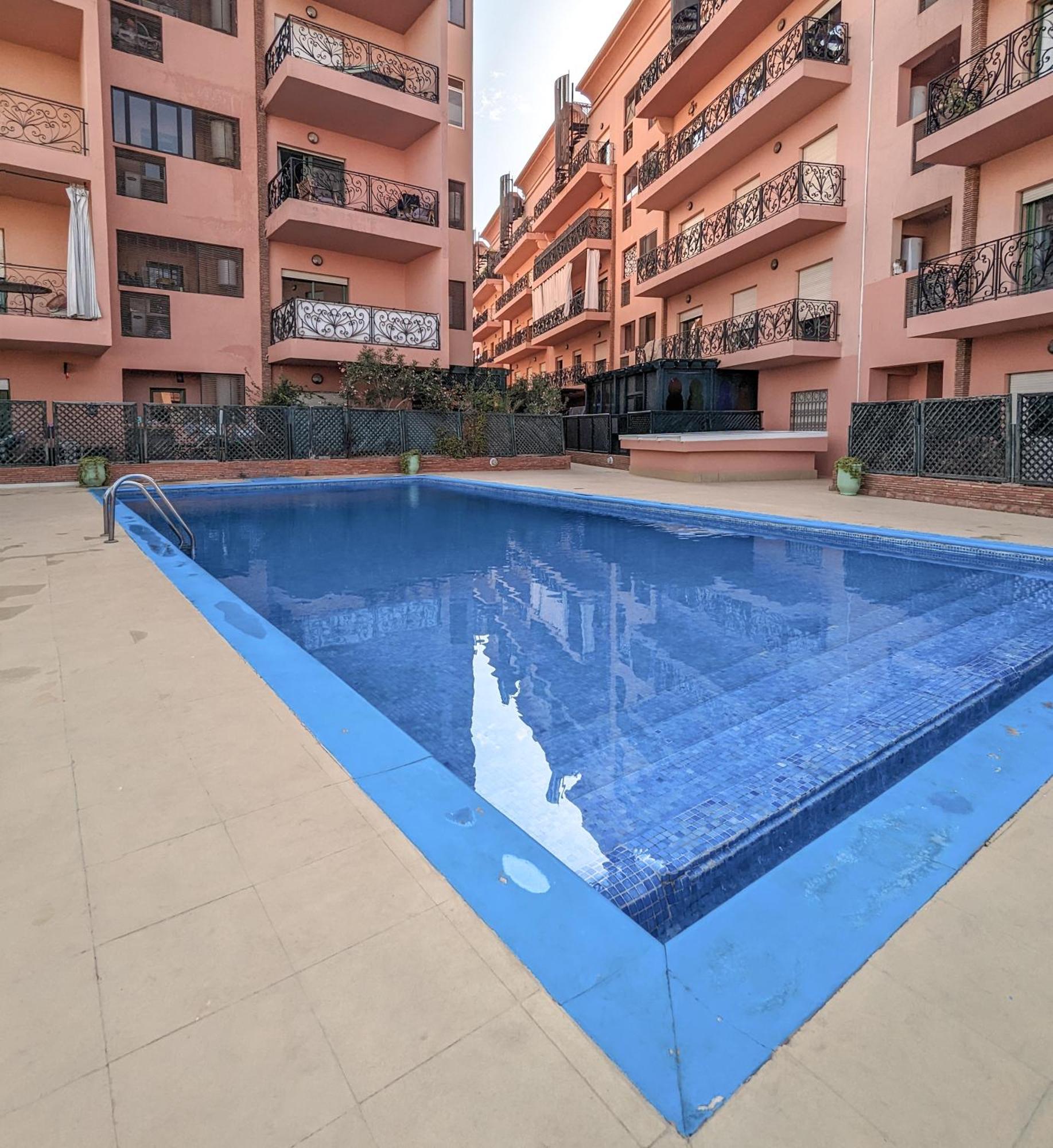 Apartement Panoramic View Majorelle Garden With Pool Marrakesh Exterior foto